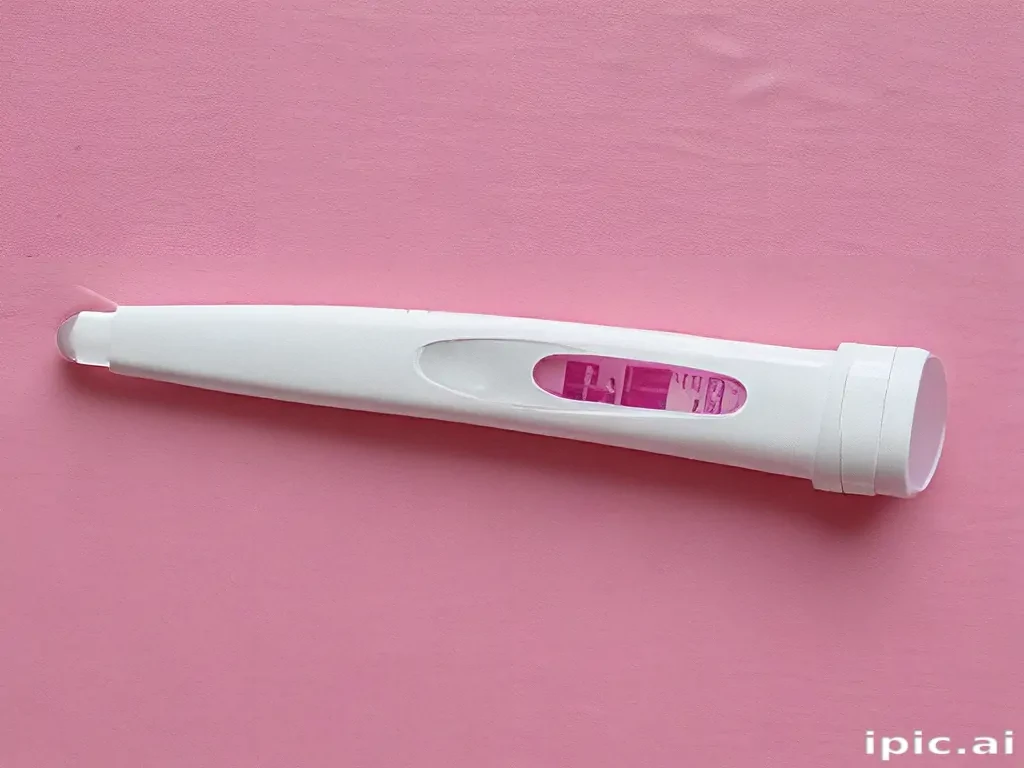 positive pregnancy test images