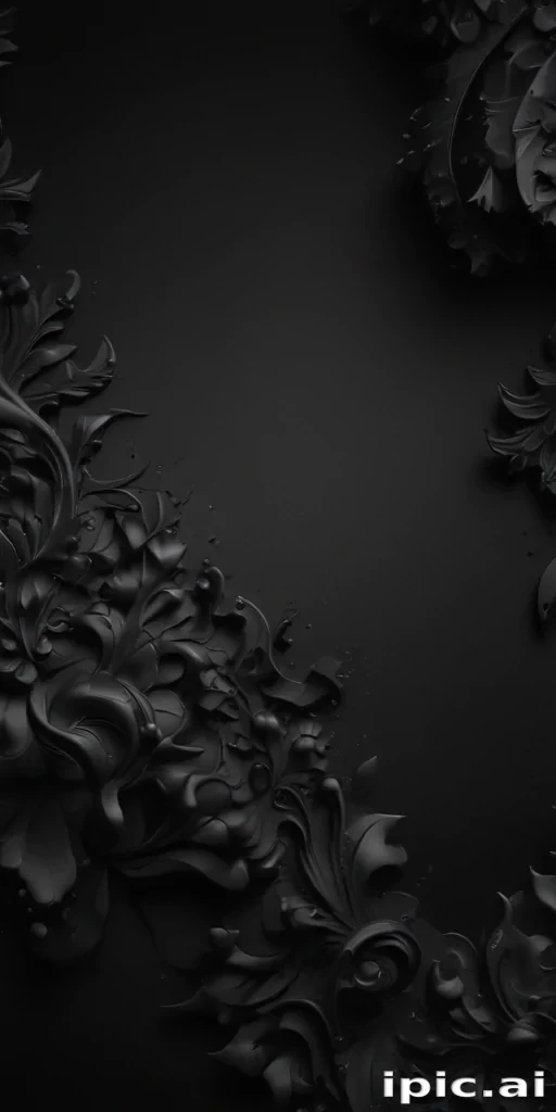 all black iphone wallpaper
