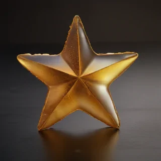 golden star transparent