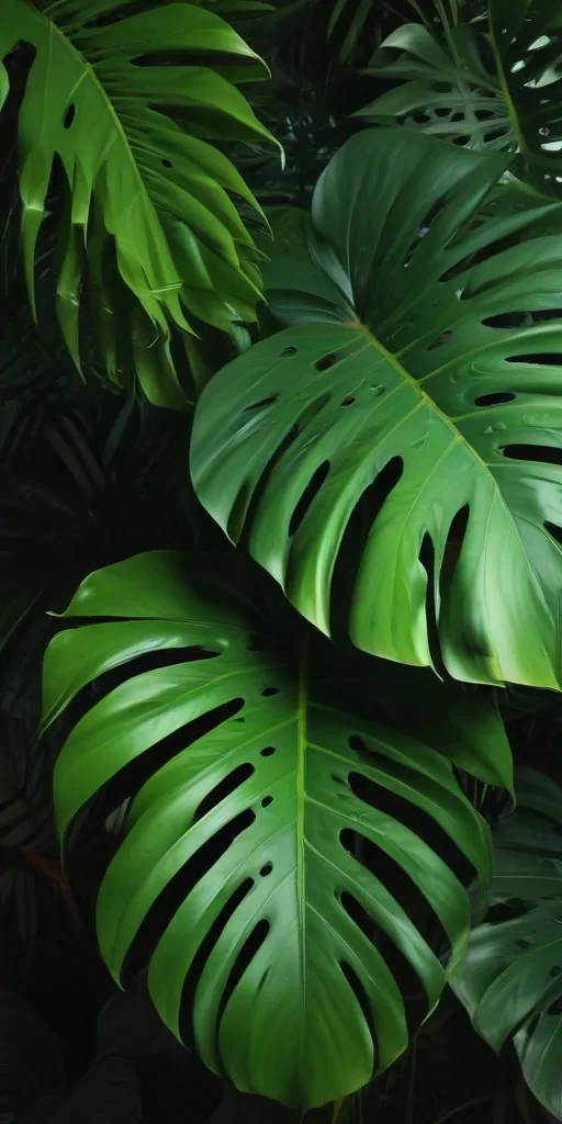 monstera background