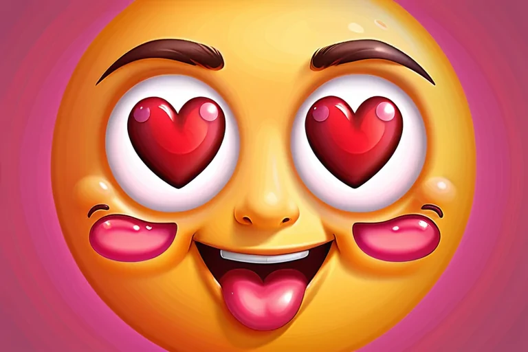 heart eyes emoji png