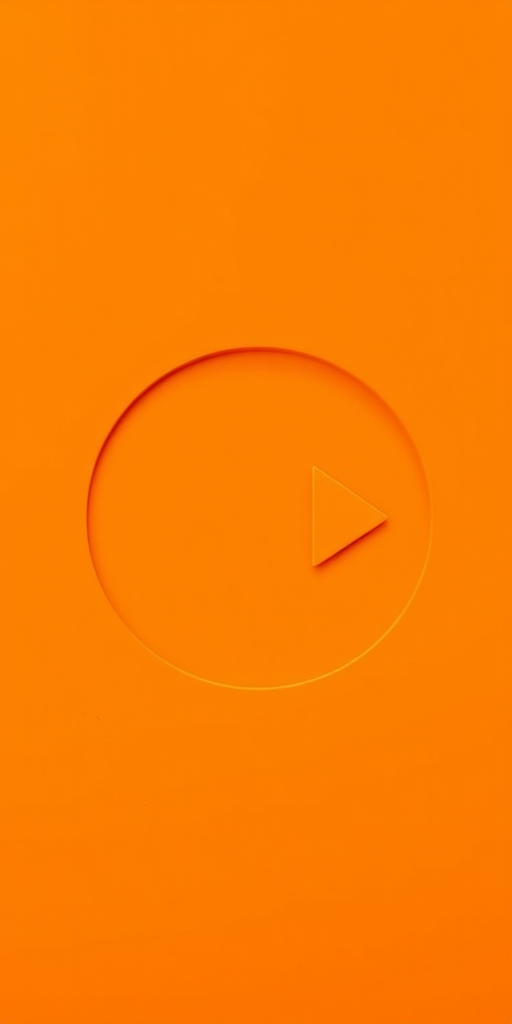 Create a high-resolution image of a simple left arrow icon inside a circular orange background, using a Canon EOS 5D Mark IV with a 50mm lens, aperture set to f/2.8, shutter speed 1/100s, and ISO 100, in a clean minimalist style, top-down view for clarity.