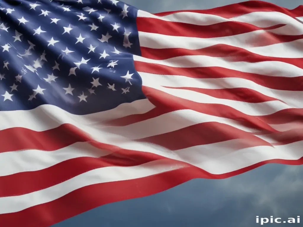usa flag transparent