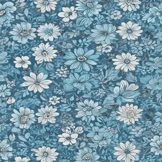 flower background blue