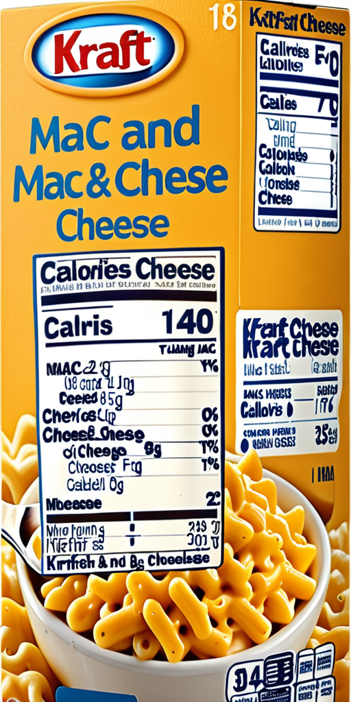 calories in a box of kraft mac and cheese