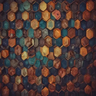 hexagon pattern png
