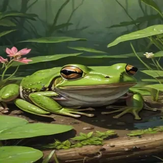 frog illustration