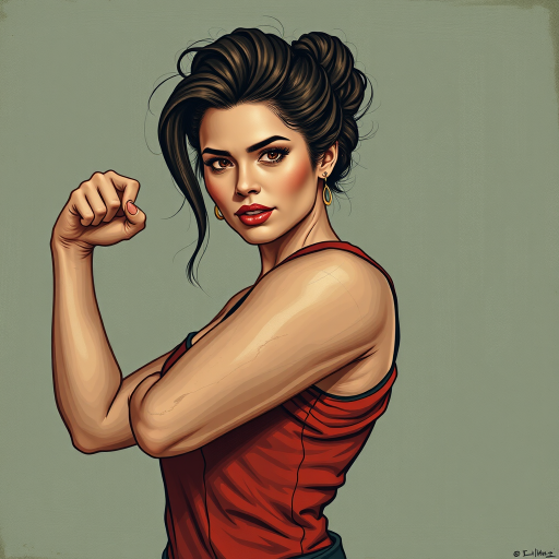 images of a strong woman