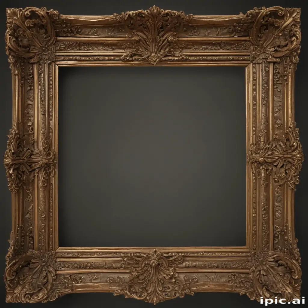 antique frame png