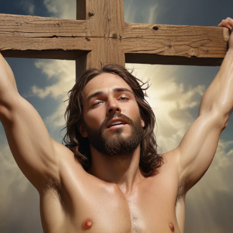 a picture of jesus on the cross