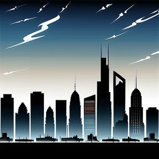city skyline background