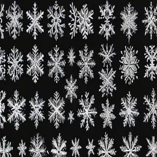 png snowflakes