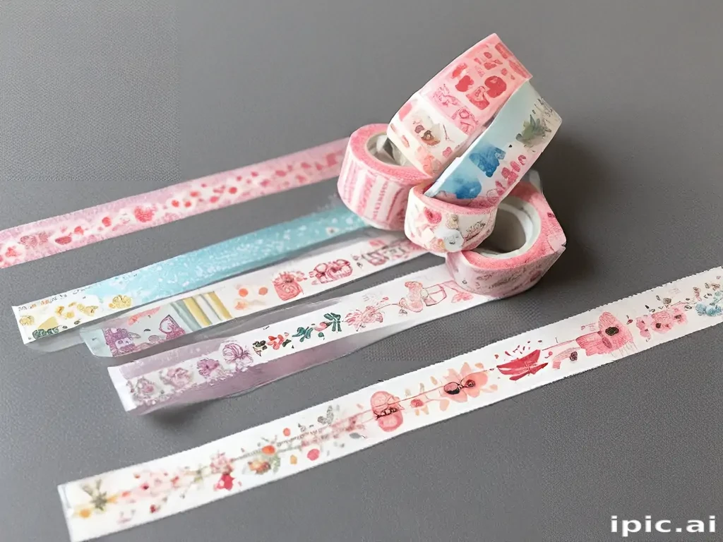 transparent washi tape png