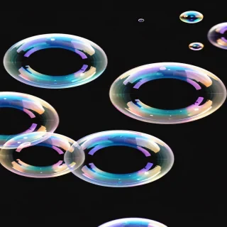 transparent bubbles