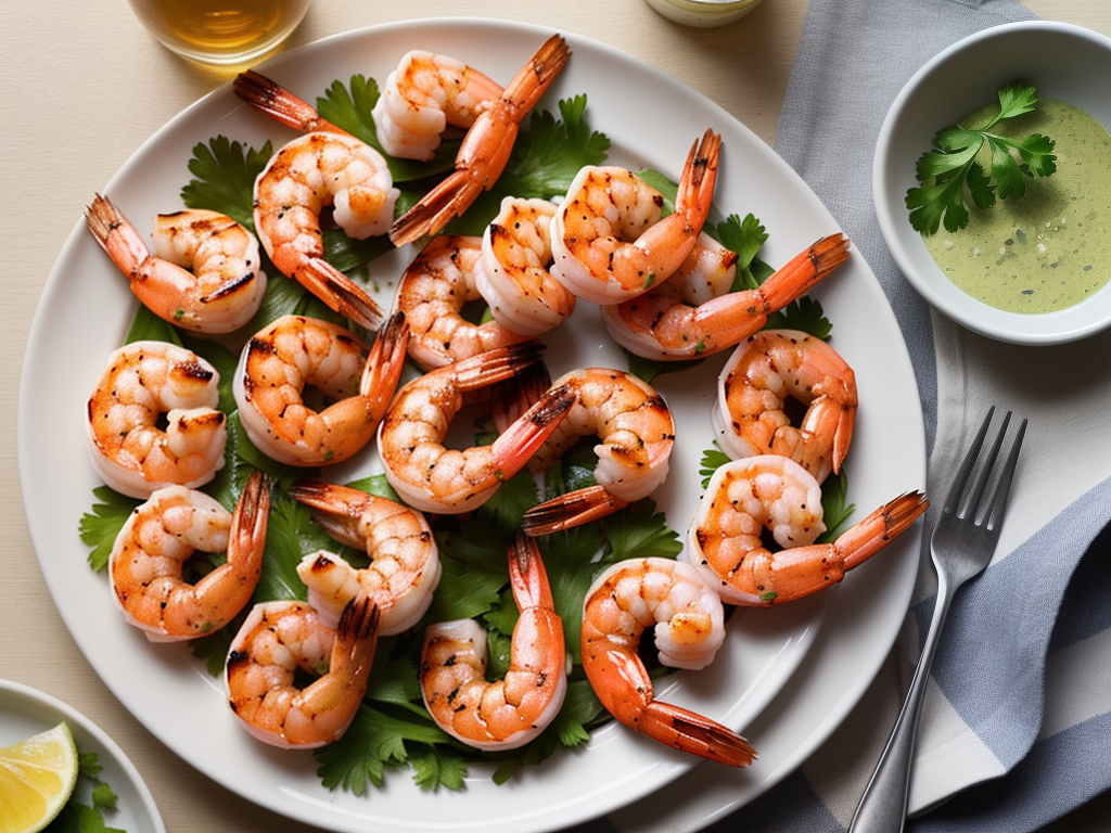 what to serve with grilled shrimp
