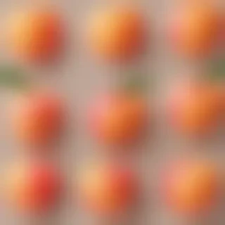 peach background wallpaper