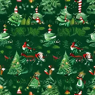 green christmas background