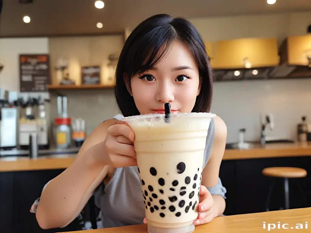 boba tea cute