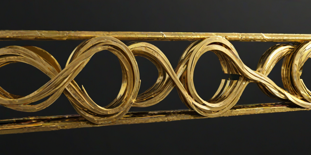 golden line png