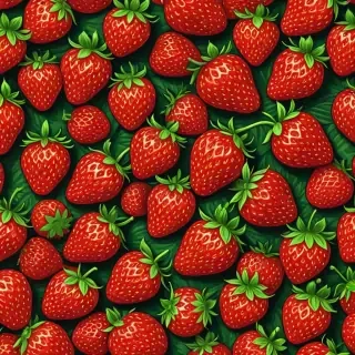 strawberry wallpaper iphone
