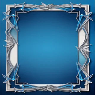 blue frame png