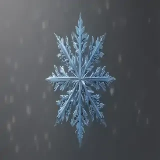 snowflake transparent background