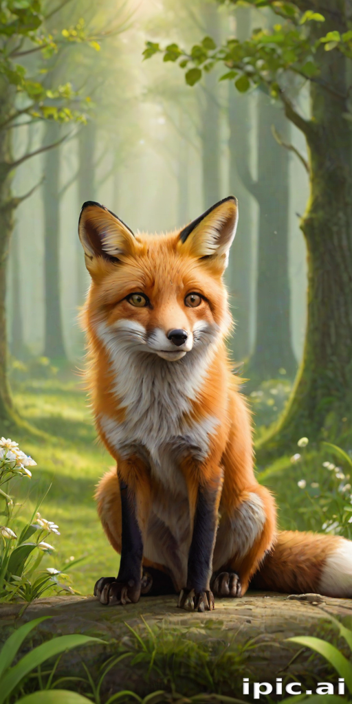 background fox