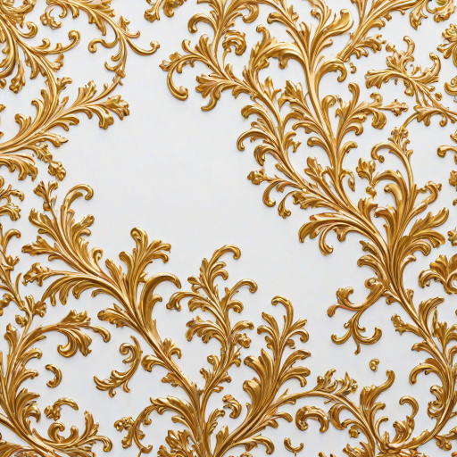 white gold background