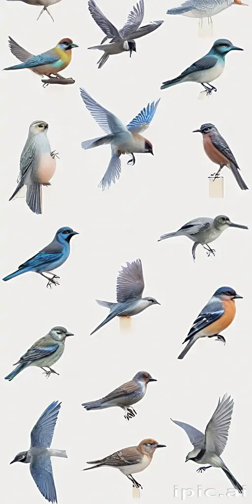 birds transparent