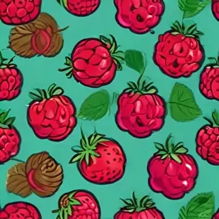 raspberry cartoon