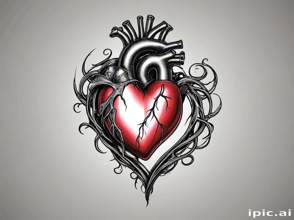 heart tattoo png