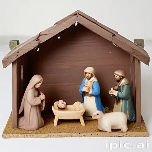 free christmas nativity scene