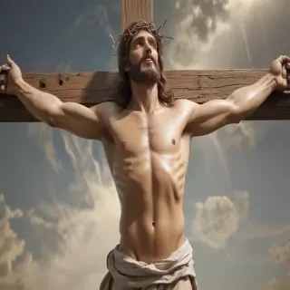image of jesus on a cross