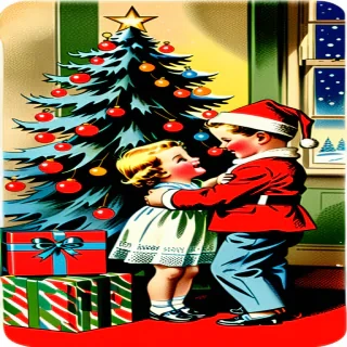 christmas images vintage