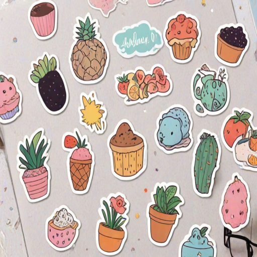 printable sticker aesthetic