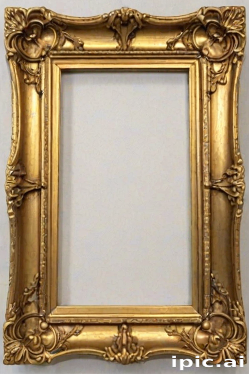 fancy gold frame