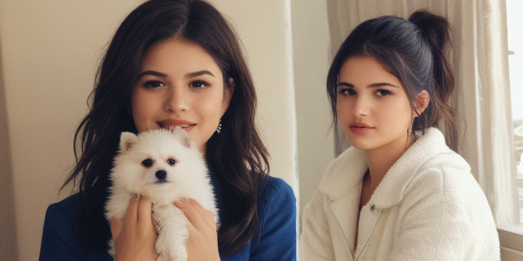 selena gomez dog