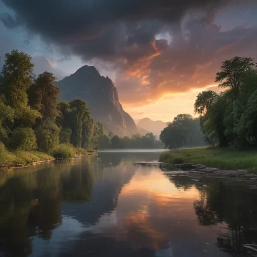background river