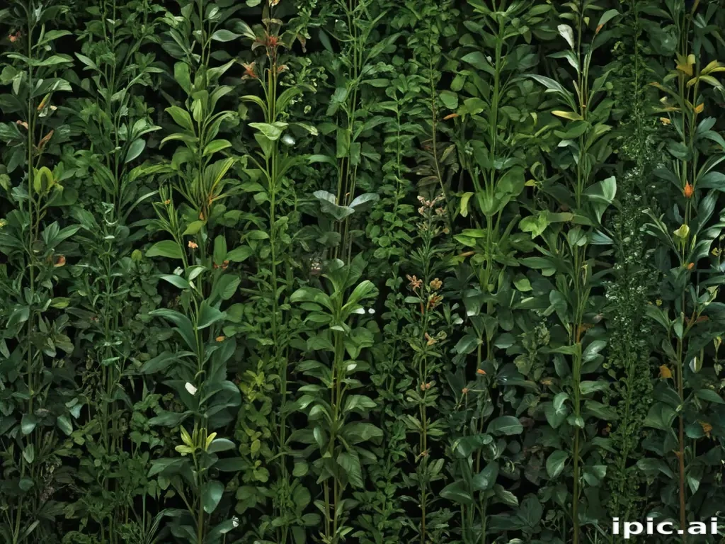 zoom background plants