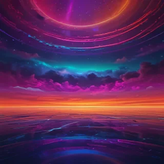 neon colorful background