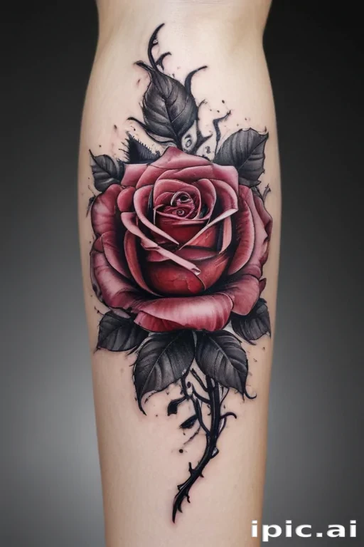 rose tattoo png
