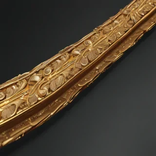 golden line png