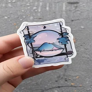 aesthetic transparent stickers