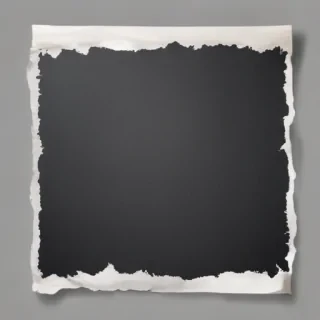transparent background ripped paper