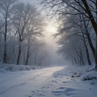 falling snow png