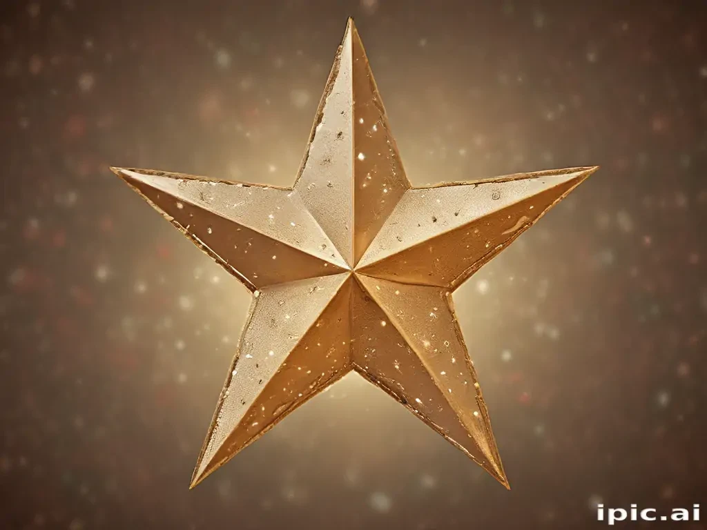 clip art of christmas star