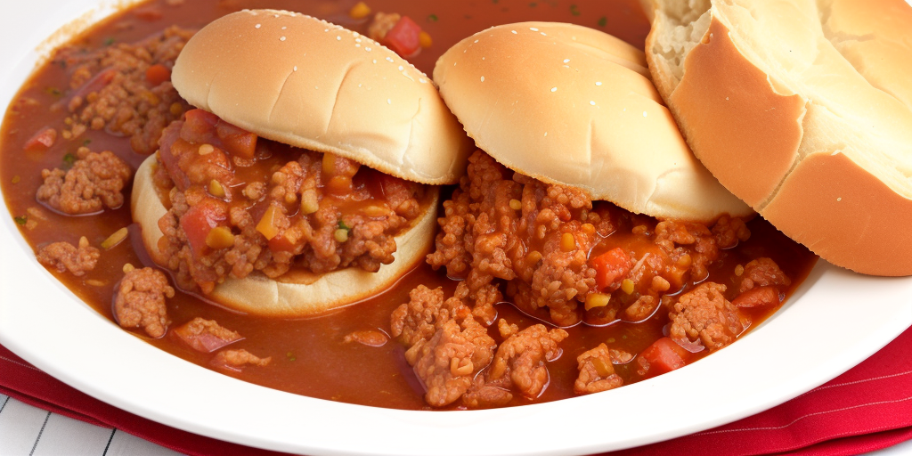 sloppy joe with chicken gumbo