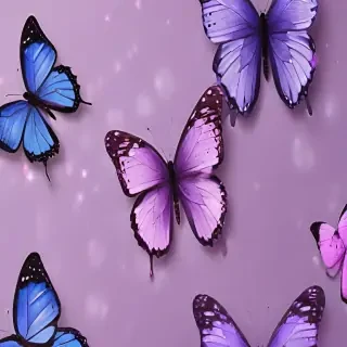 purple butterfly wallpaper aesthetic