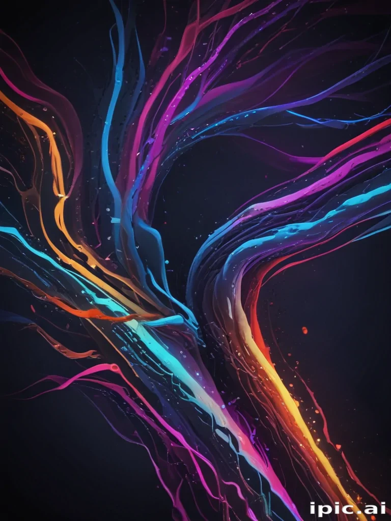 neon wallpaper iphone