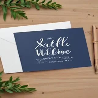 greeting card mockup